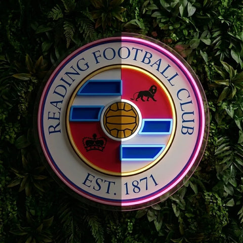 Reading FC Crest Neon Sign