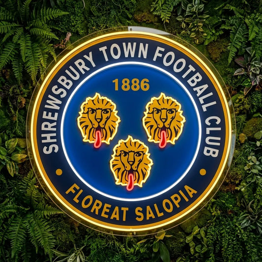 Enseigne néon Shrewsbury Town
