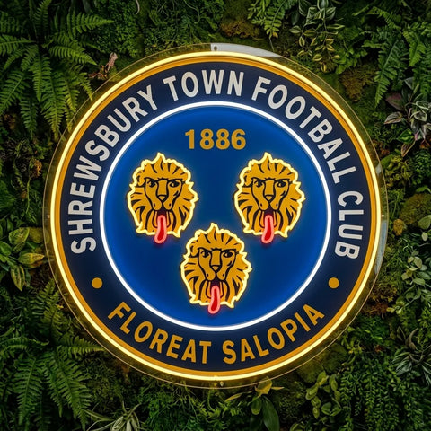 Enseigne néon Shrewsbury Town