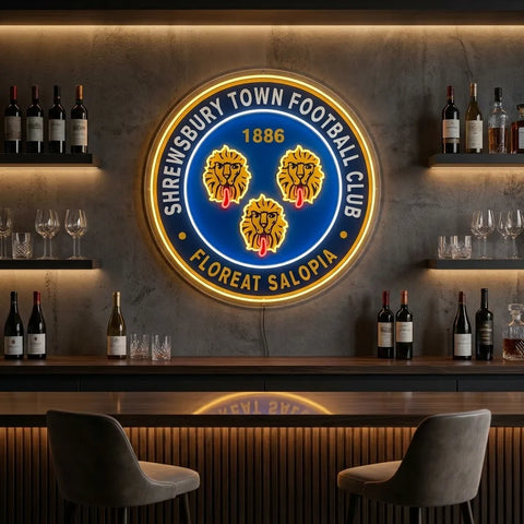 Enseigne néon Shrewsbury Town