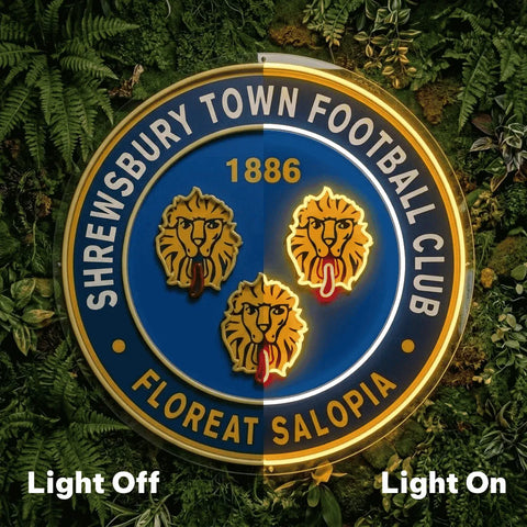 Enseigne néon Shrewsbury Town