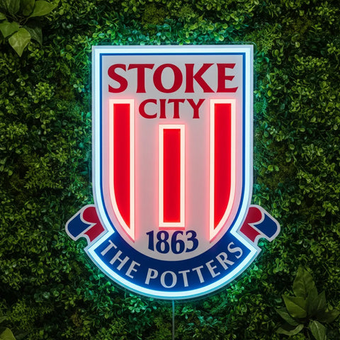 Enseigne au néon Stoke City
