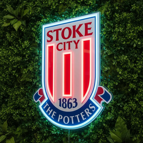 Enseigne au néon Stoke City