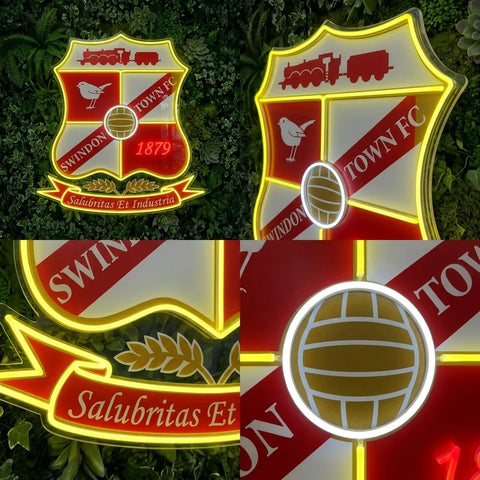 Enseigne néon Swindon Town