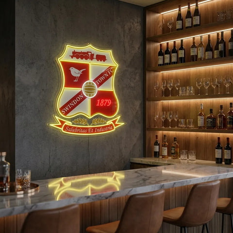 Enseigne néon Swindon Town