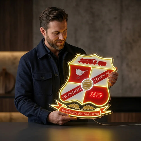 Enseigne néon Swindon Town