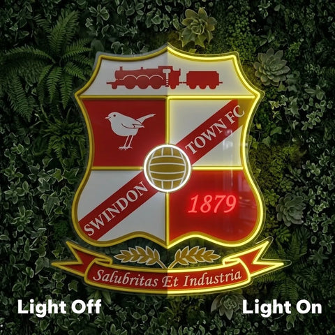 Enseigne néon Swindon Town