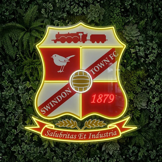 Enseigne néon Swindon Town
