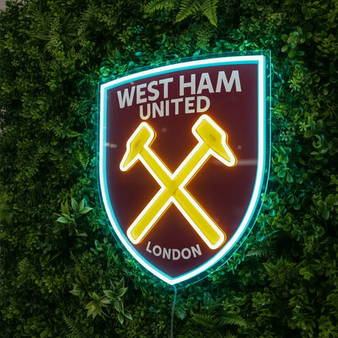 Enseigne néon West Ham United