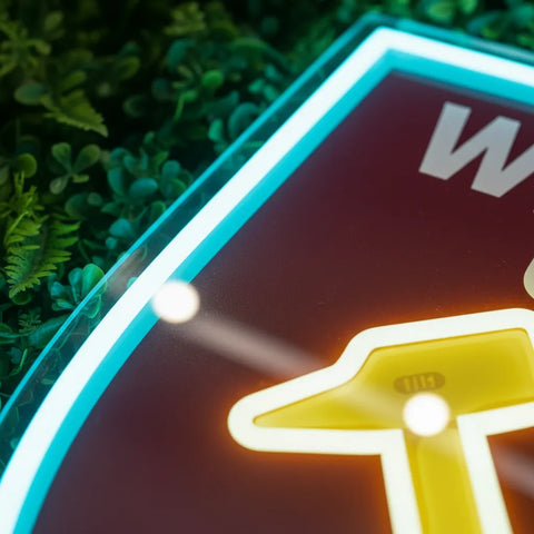 Enseigne néon West Ham United