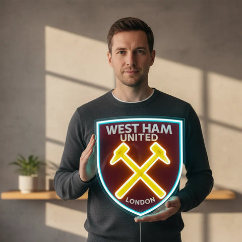 Enseigne néon West Ham United