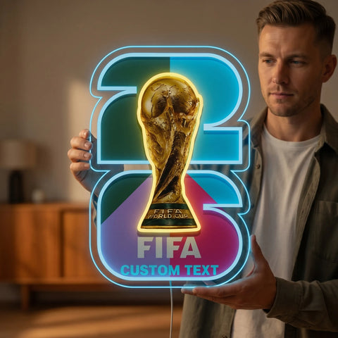 Enseigne néon personnalisée Coupe du Monde - ATLANTA