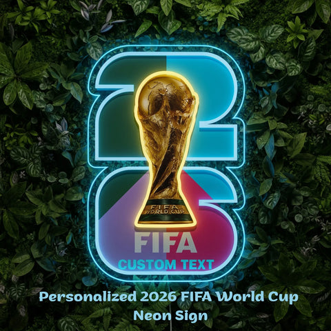 Enseigne néon personnalisée Coupe du Monde - ATLANTA