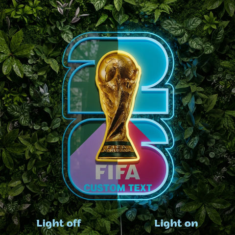 Enseigne néon personnalisée Coupe du Monde - ATLANTA