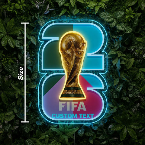 Enseigne néon personnalisée Coupe du Monde - ATLANTA