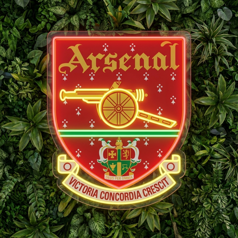 Enseigne néon Arsenal F.C.