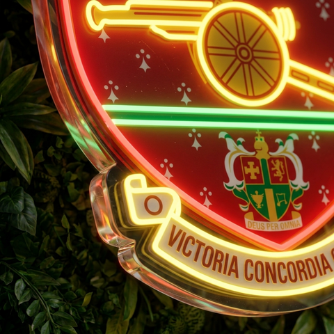 Enseigne néon Arsenal F.C.