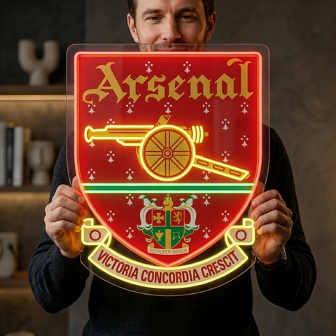 Enseigne néon Arsenal F.C.