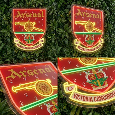 Enseigne néon Arsenal F.C.