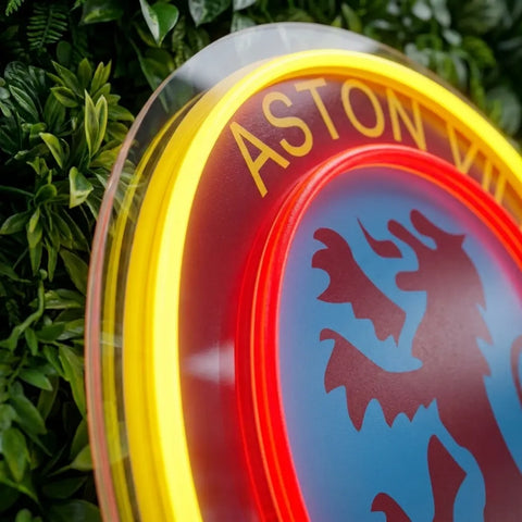 Enseigne Néon Aston Villa 1990