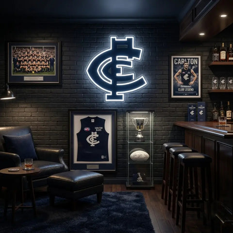 Carlton Blues Neon Sign