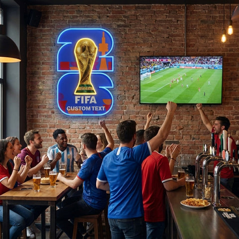 Custom World Cup Neon Sign - Toronto