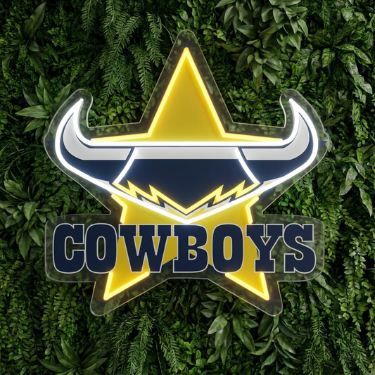 North Queensland Cowboys Neon Sign