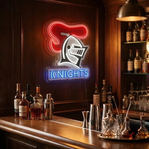 Newcastle Knights (New Ver) Neon Sign