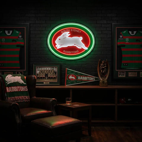 South Sydney Rabbitohs Neon Sign