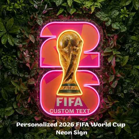 Enseigne néon Coupe du Monde personnalisée - Miami