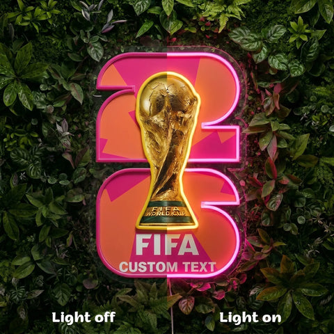 Enseigne néon Coupe du Monde personnalisée - Miami