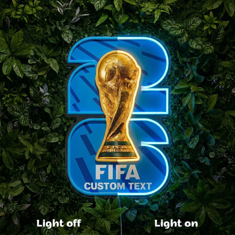 Enseigne néon Coupe du Monde - HOUSTON