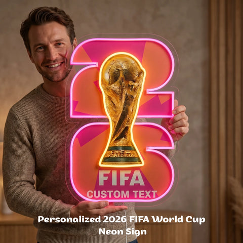 Enseigne néon Coupe du Monde personnalisée - Miami