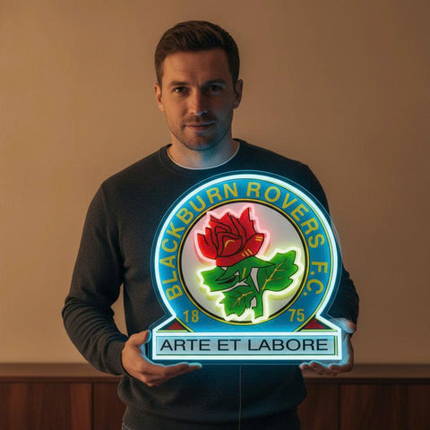 Enseigne néon Blackburn Rovers