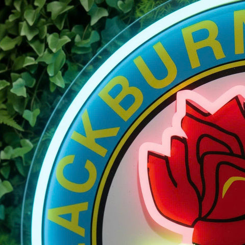Enseigne néon Blackburn Rovers