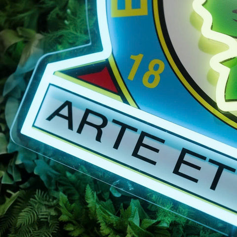 Enseigne néon Blackburn Rovers