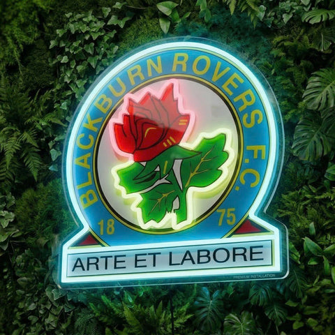 Enseigne néon Blackburn Rovers