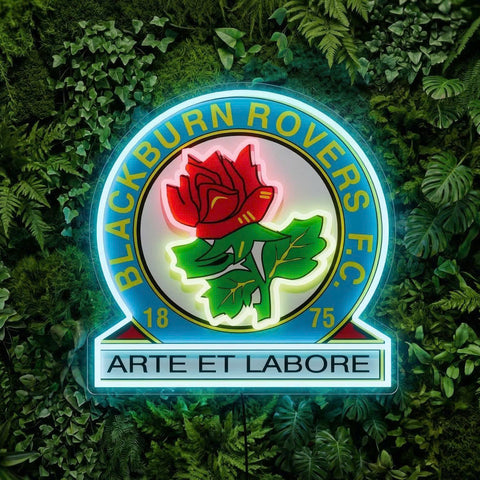 Enseigne néon Blackburn Rovers